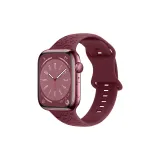 Леопардовый принт | Двойная застежка на кнопки [Бургундский]