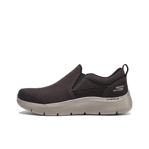 Skechers Go Walk Flex Повседневный Низкий Топ Коричневый Мужской