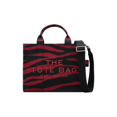 MARC JACOBS Хлопок и Холст Сумка через плечо Сумка среднего размера Женская Черная и Красная