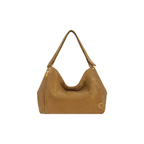 REBECCA MINKOFF Замшевая сумка через плечо женская медово-коричневый