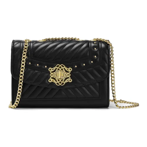 ST SAT Сумка через плечо из синтетической кожи сумка на плечо женская черный экрю