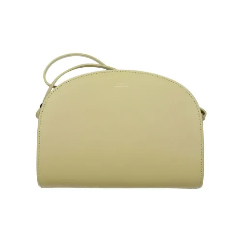 A.P.C Сумка через плечо из кожи сумка на плечо средняя женская зеленая