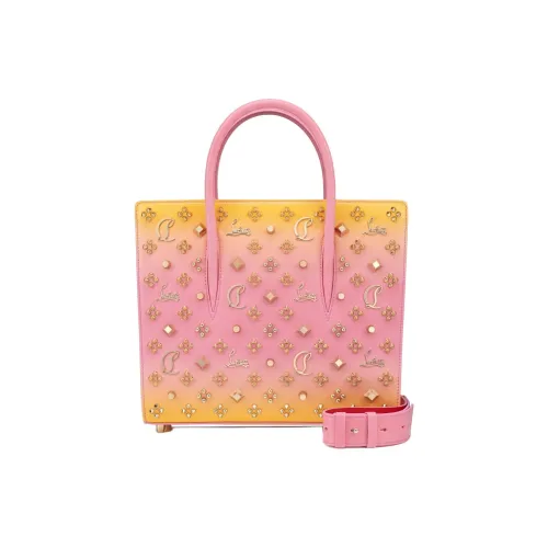 CL LUBOTING Телячья кожа Сумка через плечо Сумка среднего размера Женская Розовая Градиентная Многоцветная