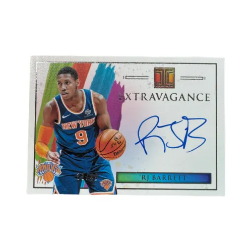 Панини Барретт RJ Сяо Чжэньцзин Люксовый стиль Подпись Подпись Карта 49 EDITION Спортивные карты 1 шт