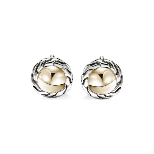 John Hardy Серьги-гвоздики из серебра Women's Silver