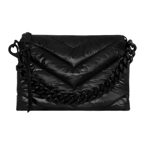 REBECCA MINKOFF Edie Nappa PU (полиуретан) с нейлоновым плечевым сумка женская черная