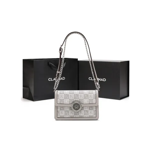 Clannad ПВХ Сумка через плечо Стандартная Женская Серый