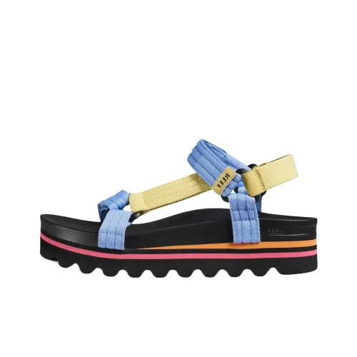 REEF One Ремешок Сандалии Средний Каблук 3-5 см Женские Многоцветные