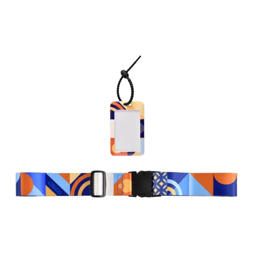 COTECi Полиэстер Бирки для багажа Многоцветный Luggage Tag + Боковая пряжка для чемоданов Ремень Унисекс
