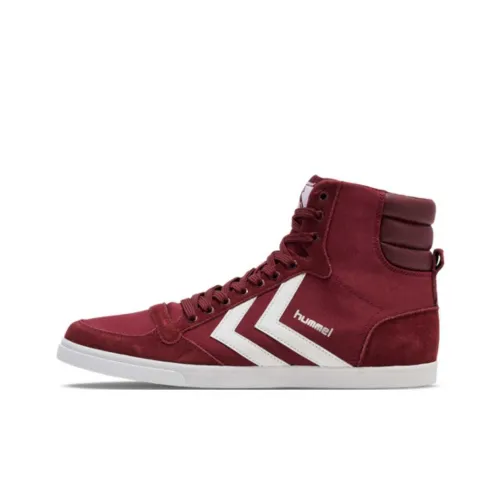 Hummel Дышащие Высокие Топы Повседневная Обувь Мужская Красная