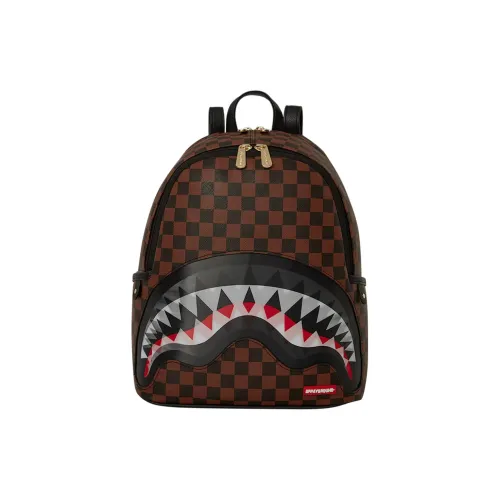 SPRAYGROUND ПВХ Рюкзак Средний Унисекс Коричневый