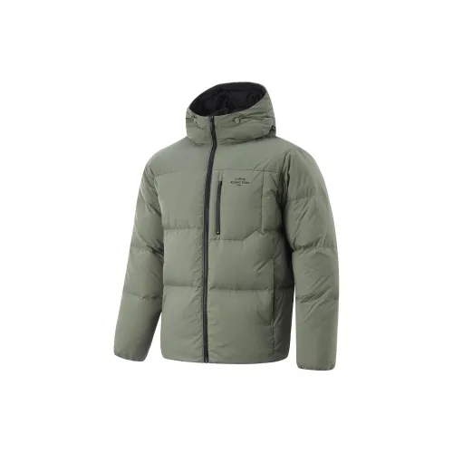 LINING Fondue Down Series Пуховик Мужской Дымчатый Зеленый