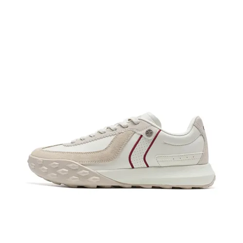 XTEP Легкий Покрытие Низкий Топ Повседневный Женские Белый Серый