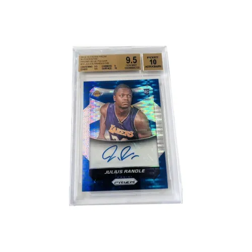 PANINI 14 15 Лейкерс Randle Новые звезды RC Prizm Signature Refractor BGS 9,5 Signature 10 10 Certified Cards 1 Pack