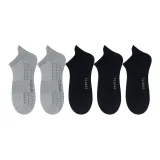 5 пар (Серый X2 + Черный X3)