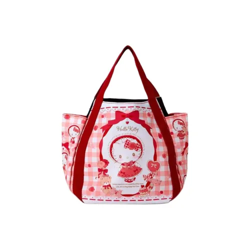 Санрио Hello Kitty Полиэстер Meal Сумка Сумка Обычный Женский Красный
