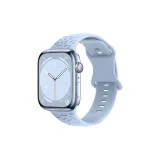 Леопардовый принт | Двойная застежка на кнопки [Светло-синий]