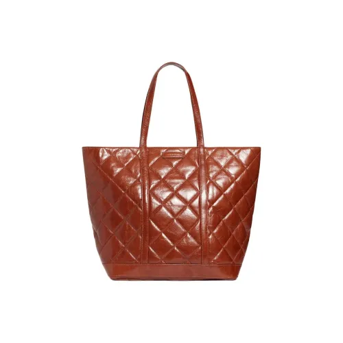 Vanessa Bruno Коровья кожа Тоут Сумка Сумка для покупок Сумка Экстра-большая Женская Коричневая