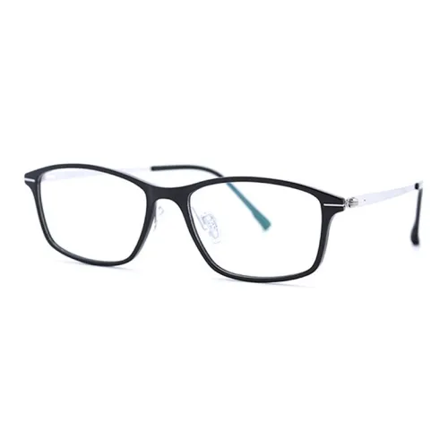 PORTS Литьевые оправы для очков из нержавеющей стали прямоугольные мужские черные