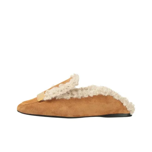 SERGIO ROSSI Sr1 Домашние тапочки Женские Тауповый