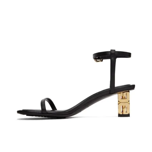 Givenchy One Ремень Сандалии Женские Черные
