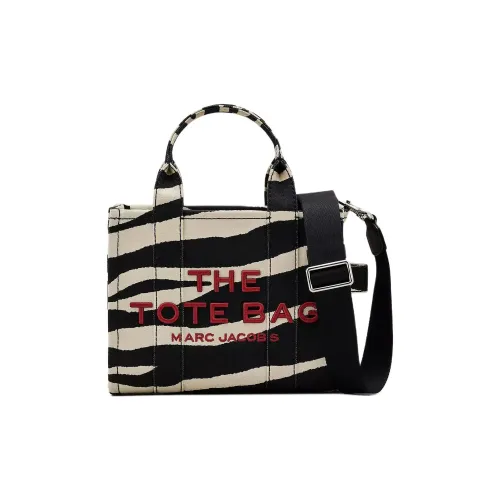 MARC JACOBS Холст Через плечо Одно плечо Сумка Маленькая Женская Черная Белая