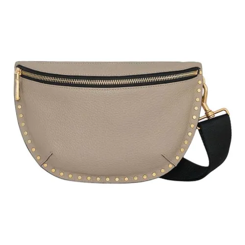 REBECCA MINKOFF Сумка через плечо из натуральной кожи женская устрично-серого цвета