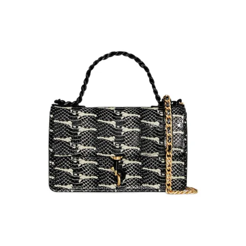 REBECCA MINKOFF Edie Сумка через плечо из натуральной кожи Мини Женская Черная и Белая