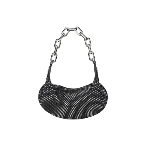 CL LUBOTING Напп-Кожа Сумка через плечо Женская Черная