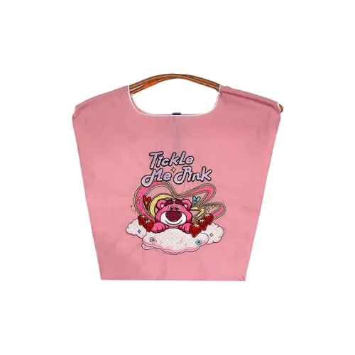 Disney Strawberry Bear Series Нейлон Сумка-тоут Через плечо Женская Розовая