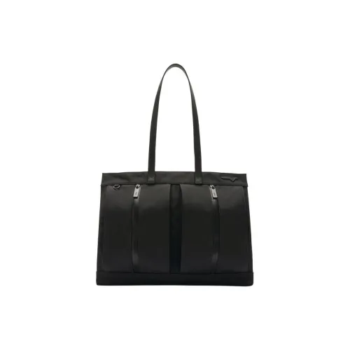 Valextra Переработанный нейлон Тоут Сумка Сумка для покупок Сумка Сумка через плечо Мужская Черная