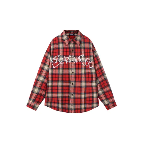 THE AIER Красный Унисекс Рубашки