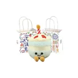 Торт на день рождения - синий