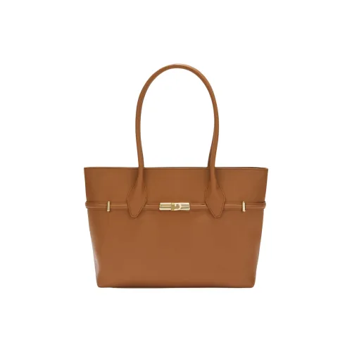 Furla Телячья кожа Тоут Сумка Сумка для покупок Сумка на плечо Сумка Большая Женская цвет коньяка