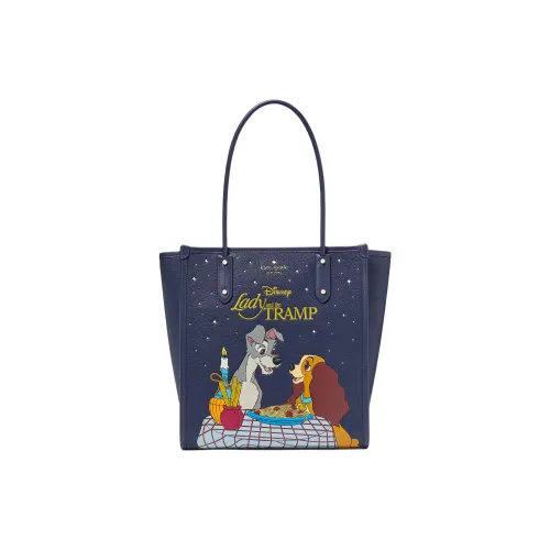 Kate Spade Disney Collaboration Личий зернистая кожа кожа сумка-тоут сумка для покупок сумка через плечо ручная сумка