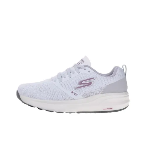 Skechers Go Run Ride 8 Low Топ Беговые кроссовки Женские Белые