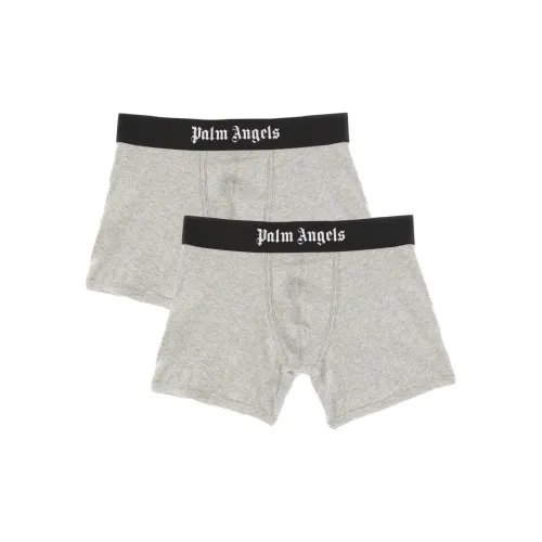 PALM ANGELS Трусы Мужские 2 упаковки Серый