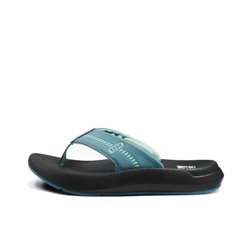 REEF Резиновая подошва устойчивая к истиранию противоскользящие шлепанцы мужские синий