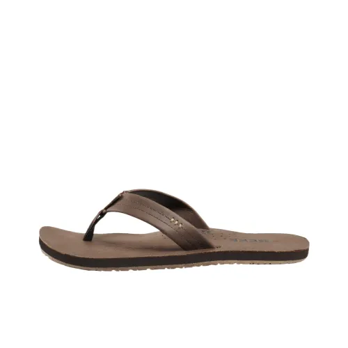 REEF Устойчивые к истиранию шлепанцы унисекс коричневые