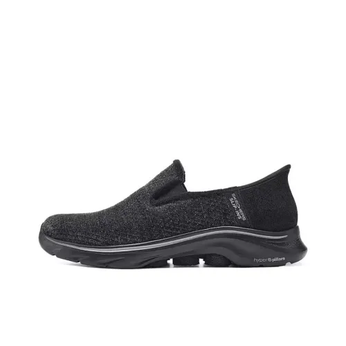 Skechers WOMEN'S GO WALK Низкий Топ Casual Женский Черный