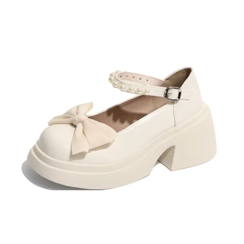 OBWA Грубый каблук Мэри Джейн туфли 6,5CM Женские