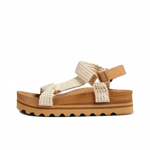 REEF One Ремешок Сандалии Средний Каблук 3-5 см Женские Коричневый