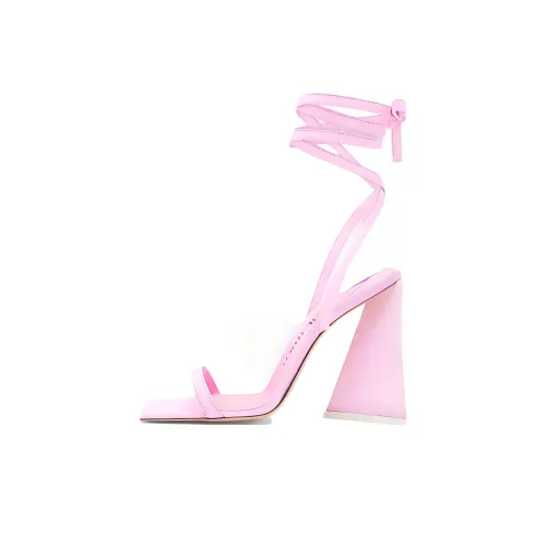 The Attico Isa One Ремешок Сандалии 11,5 см Женские Розовые