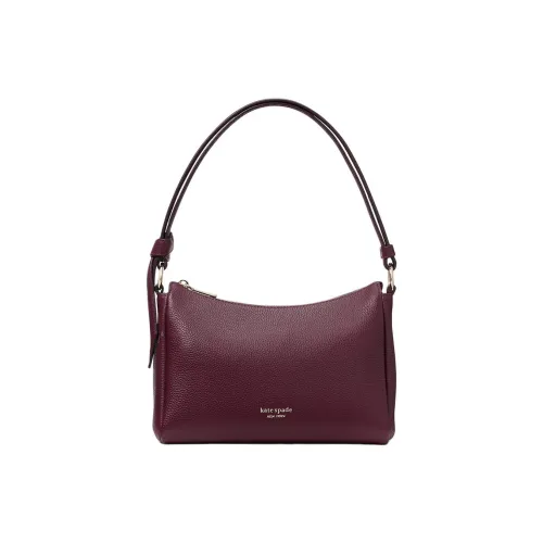 Kate Spade Коровья кожа Портативная Сумка через плечо Сумка через плечо Стандартная Женская Красный кленовый лист