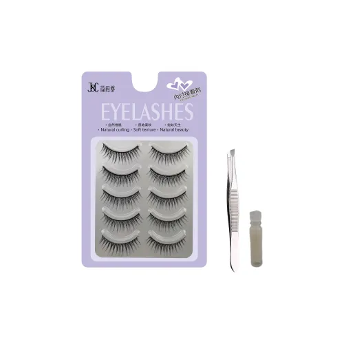 JIANYINGSHU Фея Стиль Накладные ресницы Перекрестный Версия 5 пар коробка