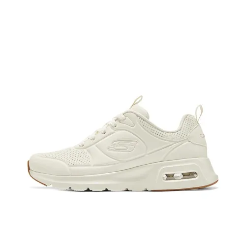 Skechers Sport Износостойкий Дышащий Низкий Топ Casual Женский Айвори