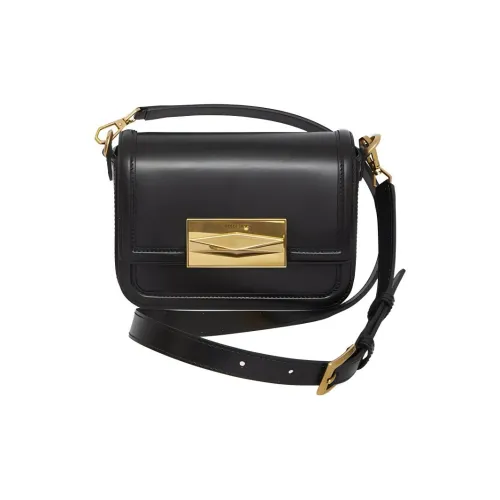 Jimmy Choo Сумка через плечо из коровьей кожи женская черная