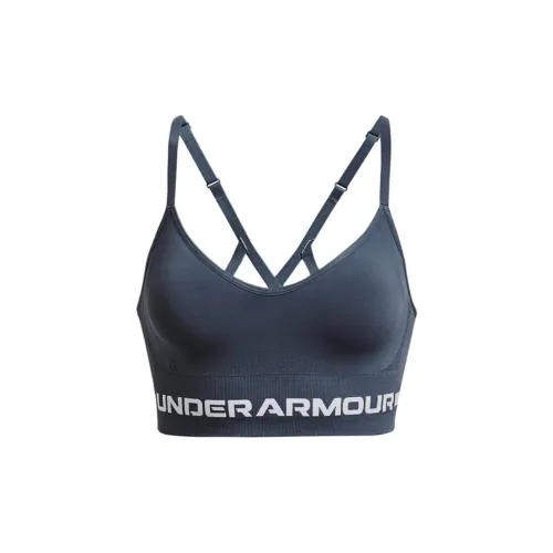 Under Armour Бесшовный Темно-серый Женские Бюстгальтеры