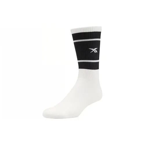 Reebok 1 шт Белый/Черный Унисекс Баскетбольные носки