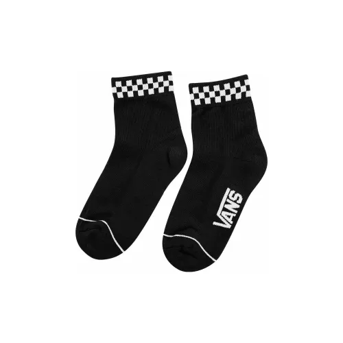 VANS Peek A Cheek 1 шт Черный + Черный Женские носки